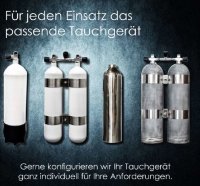 Faber, 15L/232 bar Hot Dipped TG mit Ventil 12144 und...