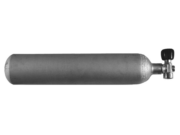 Faber 3 L / 232 bar Hot Dipped TG mit Nautec Ventil 521400 ( G 5/8)