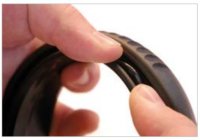 SI TECH Glove Ring mit Rubber Ring f&uuml;r Glove Lock