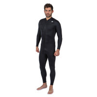 MENS THERMOCLINE ONE PIECE BLACK - FRONT ZIP SS