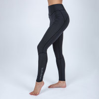 WOMENS OCEANPOSITIVE HYDRO LEGGINGS - BLACK XXS