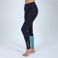 WOMENS OCEANPOSITIVE HYDRO LEGGINGS - MIDNIGHT NAVY XXS