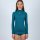 WOMENS LONG SLEEVE HYDROSKIN OCEAN DEPTH L