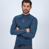 MENS OCEANPOSITIVE LONG SLEEVE - INSIGNIA BLUE LARGE