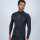 MENS OCEANPOSITIVE LONG SLEEVE - BLACK LARGE