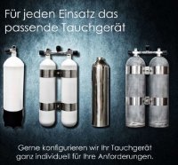 Faber, leichtes Doppel 7 L wei&szlig; 200 bar TG (14 mm...
